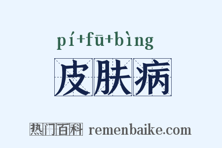 皮肤病是什么意思的图片